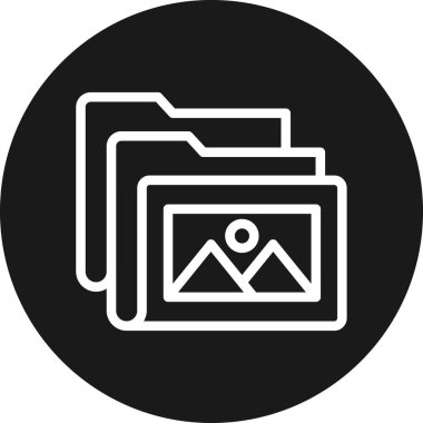 Kamera. Web simgesi basit illüstrasyon