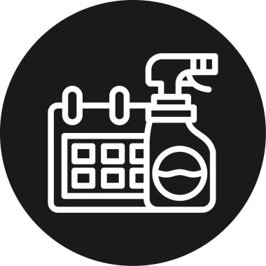 şişe dağıtıcı simgesi, basit biçim