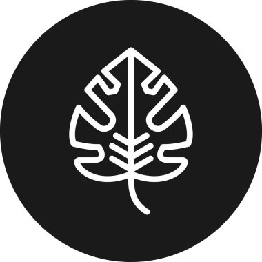 Modern b 'nin vektör illüstrasyonu bitkinin ikonundan yoksun