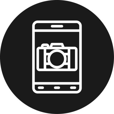 Modern simgenin vektör illüstrasyonu