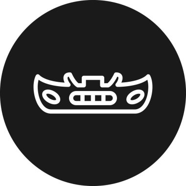 Modern b 'nin vektör illüstrasyonu oyun simgesinden yoksun