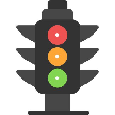 ışık simgesi, vektör illüstrasyonu