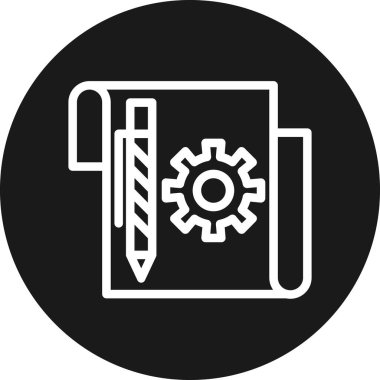 dişlilerin vektör illüstrasyon tasarımı