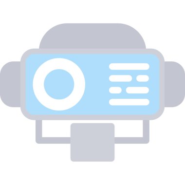 Kamera. Web simgesi basit illüstrasyon