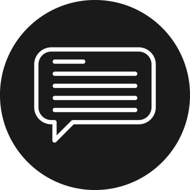 konuşma balonu resmetme sembolü