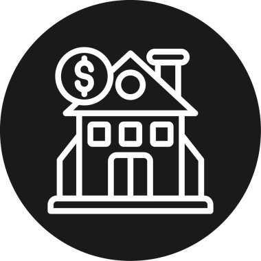 Gayrimenkul. Web simgesi