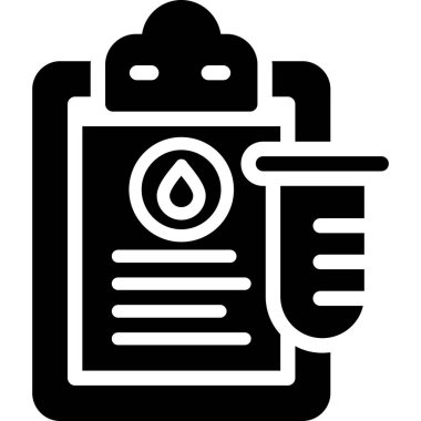 Yakıt şişesi simgesi, basit stil