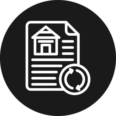 Vektör belgesi Simge illüstrasyonu