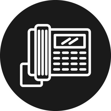 Hesap makinesi. Web simgesi basit illüstrasyon