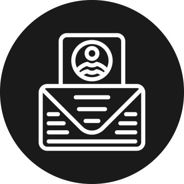 Belge simgesinin vektör illüstrasyonu