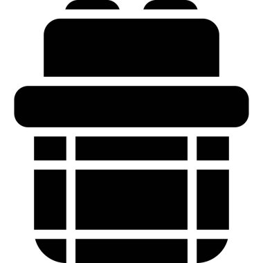 kutu konteynırı yiyecek simgesi