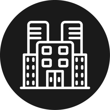 Fabrika simgesi, basit tarzı