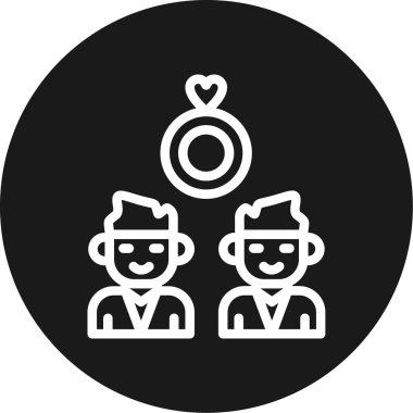 İnsan simgesinin vektör illüstrasyonu