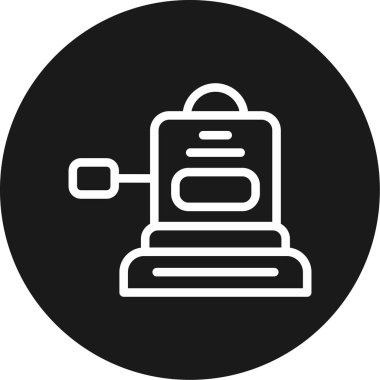 Modern b 'nin vektör illüstrasyonu eksik simgesi