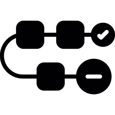 İşaret simgesini işaretle. Web için vektör işaretinin özet çizimi