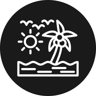 Güneş Simgesi Vektör illüstrasyonu