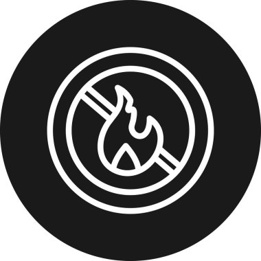 Elektrik dolgu simgesinin vektör illüstrasyonu