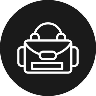 Kamera. Web simgesi basit illüstrasyon