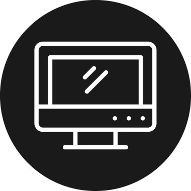 izleyici ikon vektör illüstrasyonu