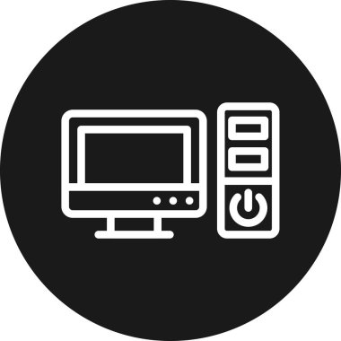 Seo simgesinin vektör illüstrasyonu