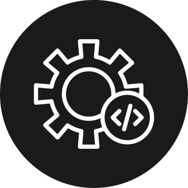 seo modern simgesinin vektör illüstrasyonu