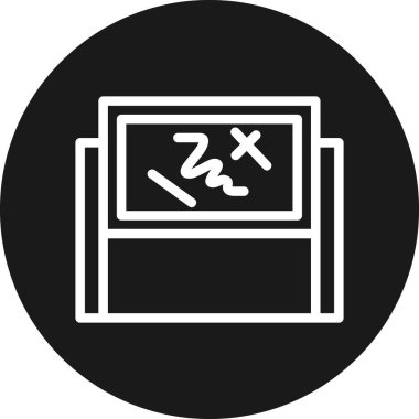 Tek bir eksik simgenin vektör illüstrasyonu