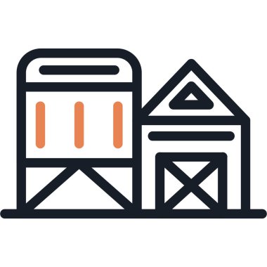 Demiryolu tren ikonu ana hatlarıyla doldurulmuş