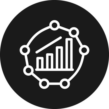 vektör pasta çizelgesi simgesi