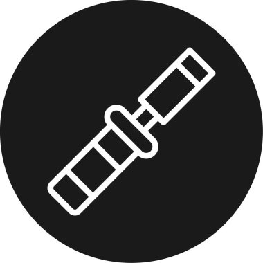 Oyma Çizgisi Çemberi BG Vektör ResmiComment