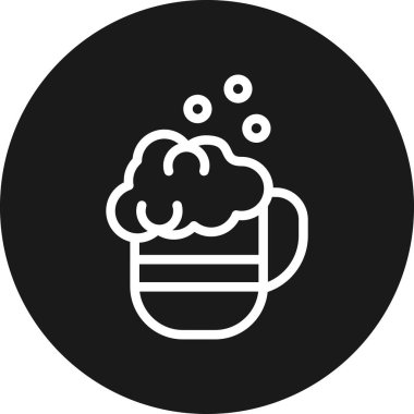 sıcak bulut simgesi, vektör illüstrasyonu