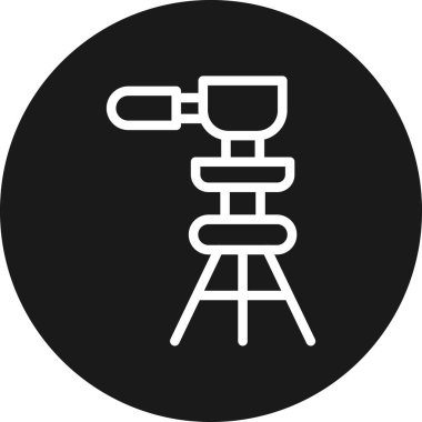 kamera simgesi vektör illüstrasyonu