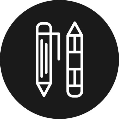 kalem simgesi vektör illüstrasyonu