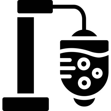 Su. Web simgesi basit illüstrasyon