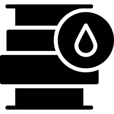 yakıt ikonu vektör illüstrasyonunu bırak