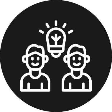 İnsan simgesinin vektör illüstrasyonu