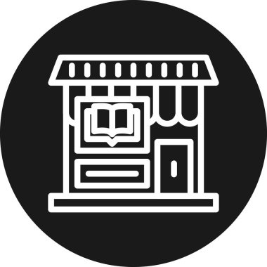 Mağaza. Web simgesi basit tasarım