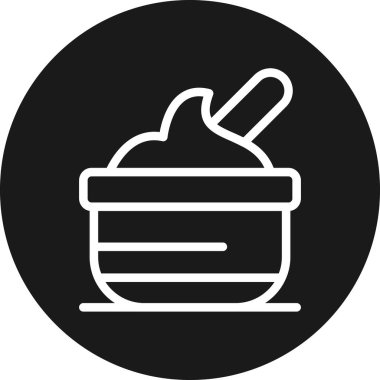 bebek kremi vektör simgesi