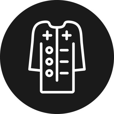 vector illustration of a man with a towel