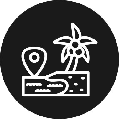 Modern simgenin vektör illüstrasyonu