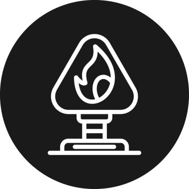 Mum simgesi vektör illüstrasyonu