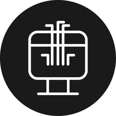 seo modern simgesinin vektör illüstrasyonu