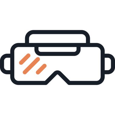 vr oyun vektör çizimi