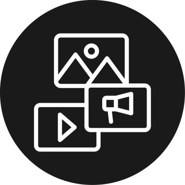 seo modern simgesinin vektör illüstrasyonu