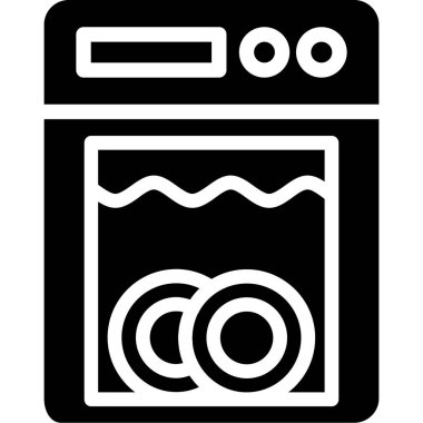 Mutfak. Web simgesi basit illüstrasyon