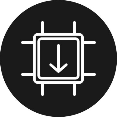 seo modern simgesinin vektör illüstrasyonu