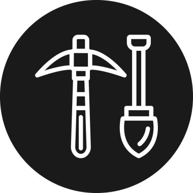 Çekiç. Web simgesi basit illüstrasyon