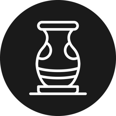 Mum. Web simgesi basit illüstrasyon