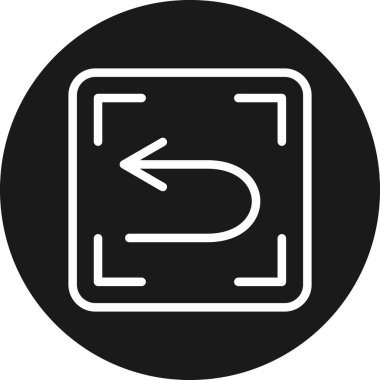 ok simgesi vektör illüstrasyonu