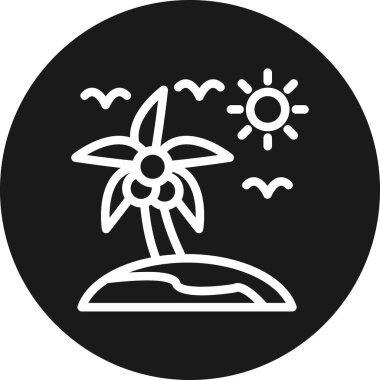 Vektör güneş simgesi illüstrasyonu