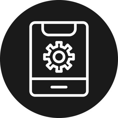 seo modern simgesinin vektör illüstrasyonu